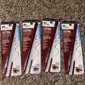 Maybelline Lasting Drama Eyeliner in RUSTY TERRACOTTA 900 lot of 4